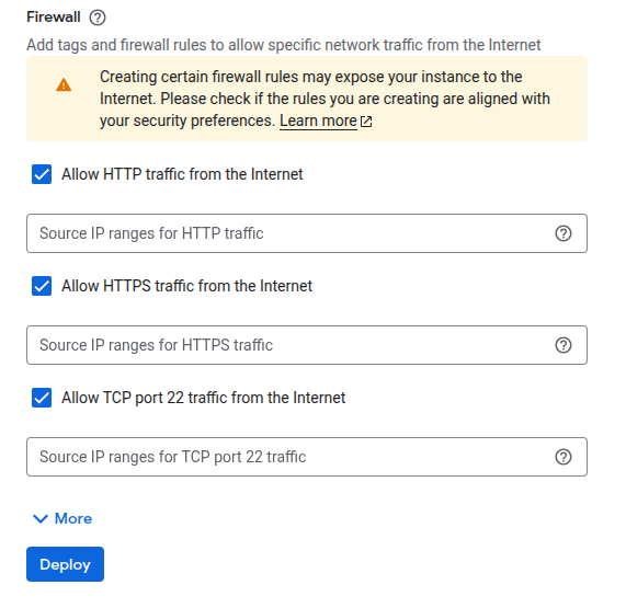 Setup Virtual Networking Config